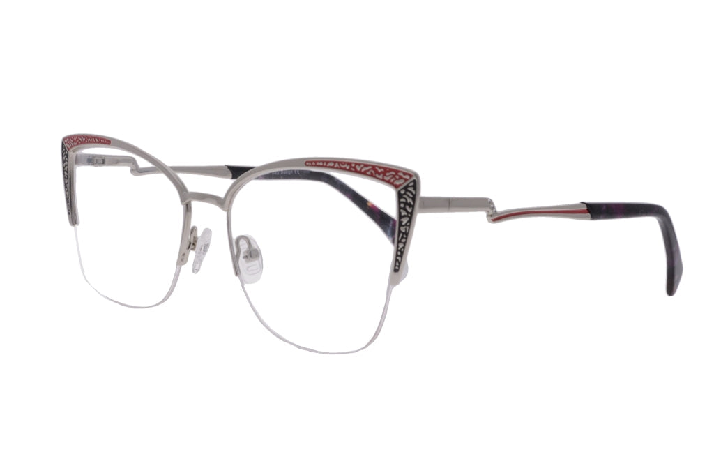 (Buy-Along) Frame F882 Half Rimless + S.V. Lenses